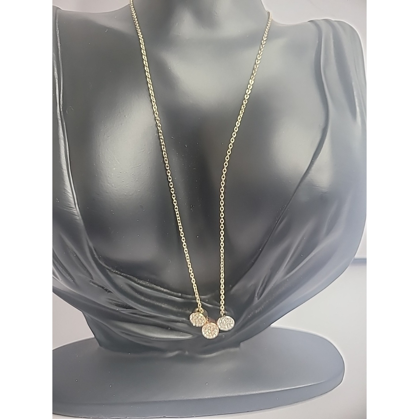 Vintage Gold Tone Chain Necklace Gold Tone Bronze Tone Silver Tone Charms